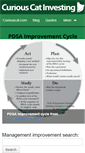 Mobile Screenshot of investing.curiouscat.net